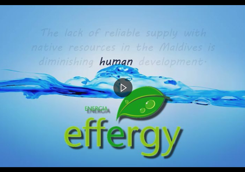 EFFERGY ENERGY contributes to the development of Maldives